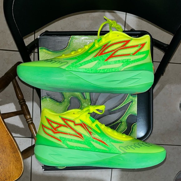 Puma Shoes Lamelo Ball Mb2 Nickelodeon Slime Mens Basketball